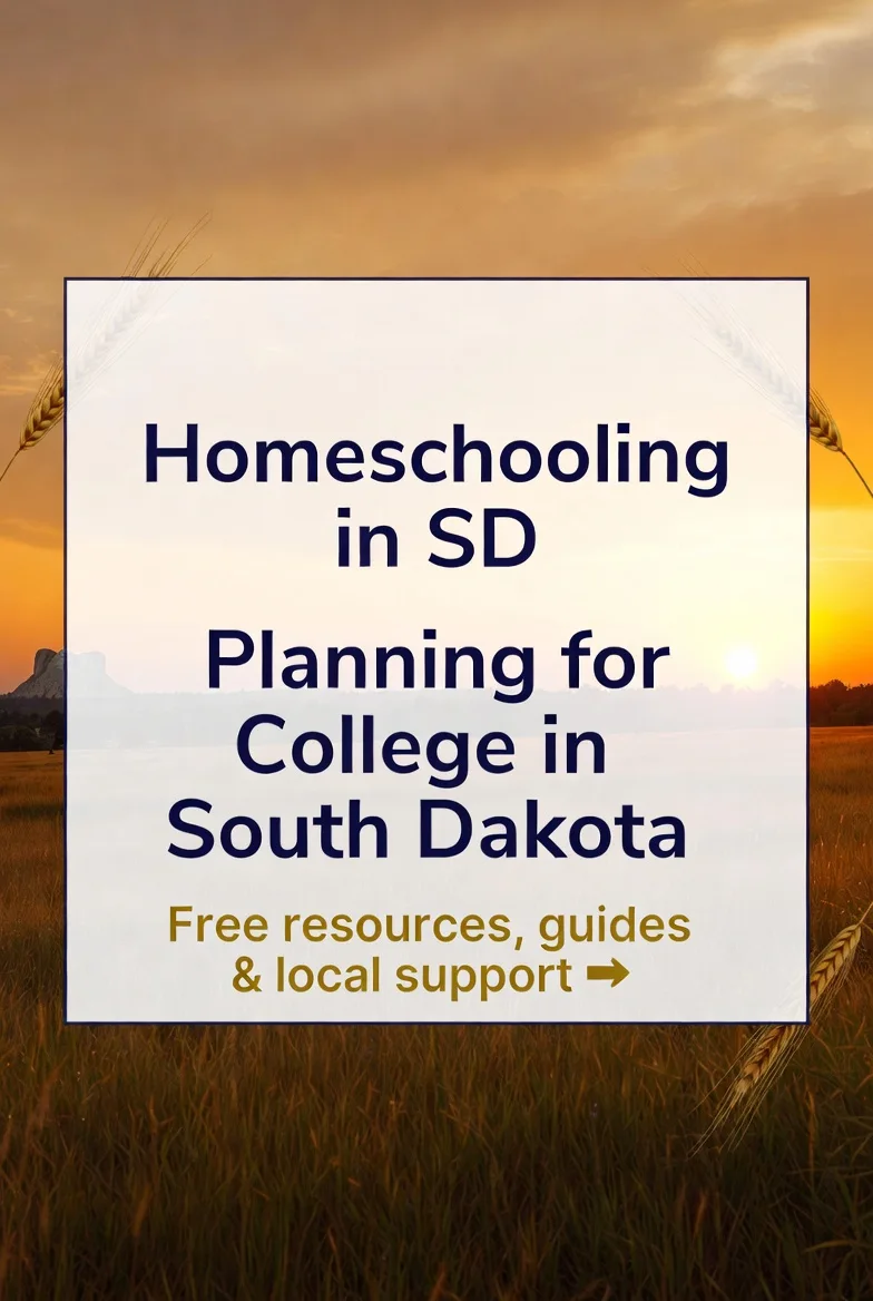 Homeschooling in South Dakota — Planning for college in the Mount Rushmore State